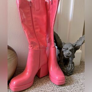 Sam Edelman Pink Boots